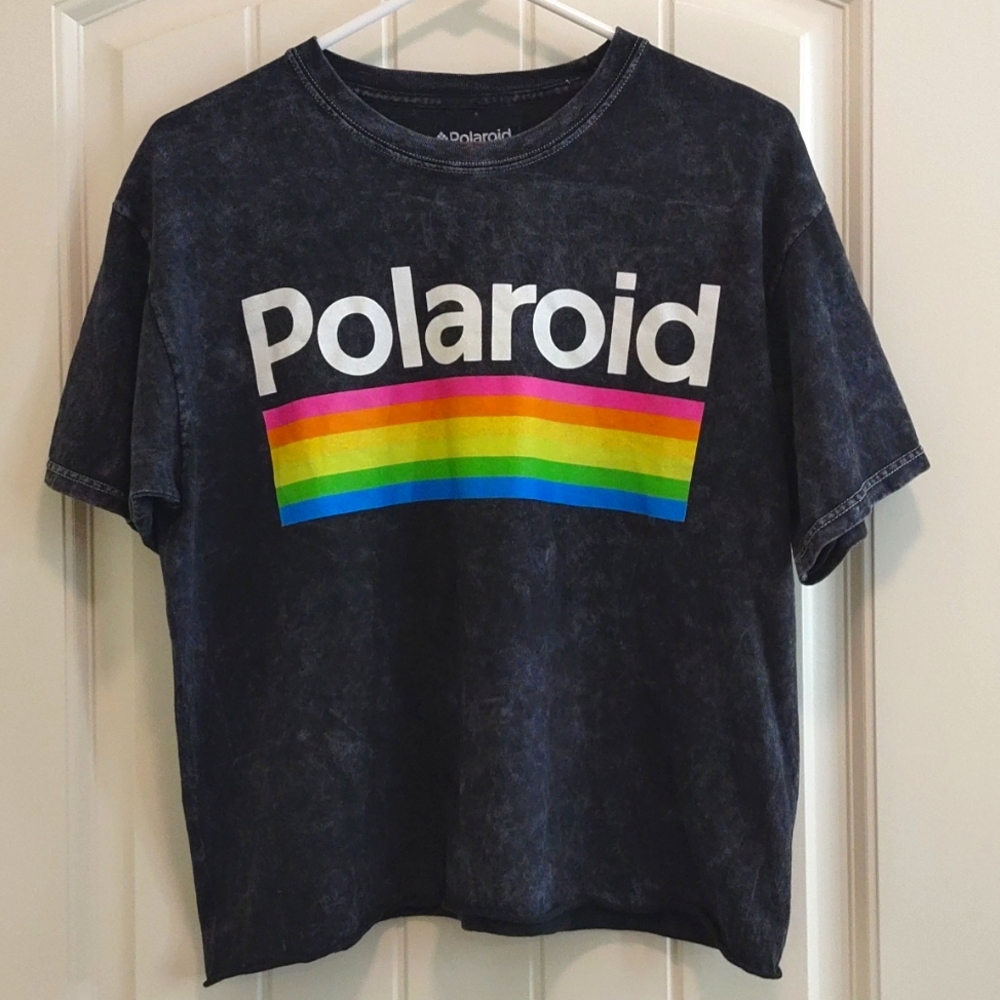 Vintage Polaroid crop top